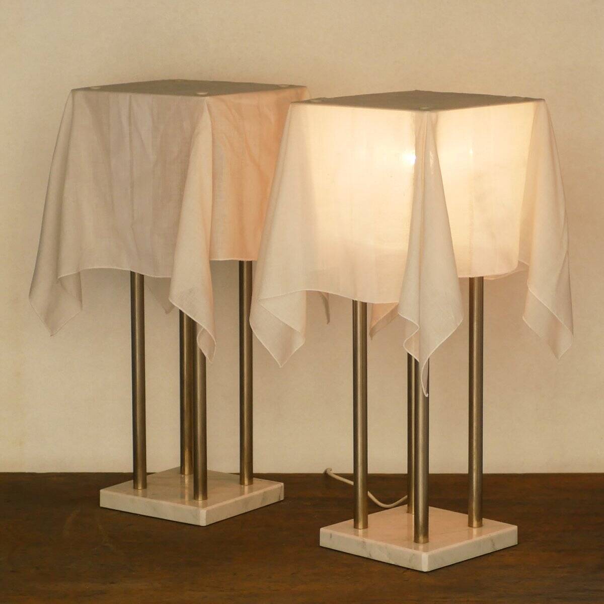 2 table lamps by Kazuhide Takahama for Sirrah, 1986