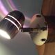Pair of deknudt sconces in brass and chrome from the 70s