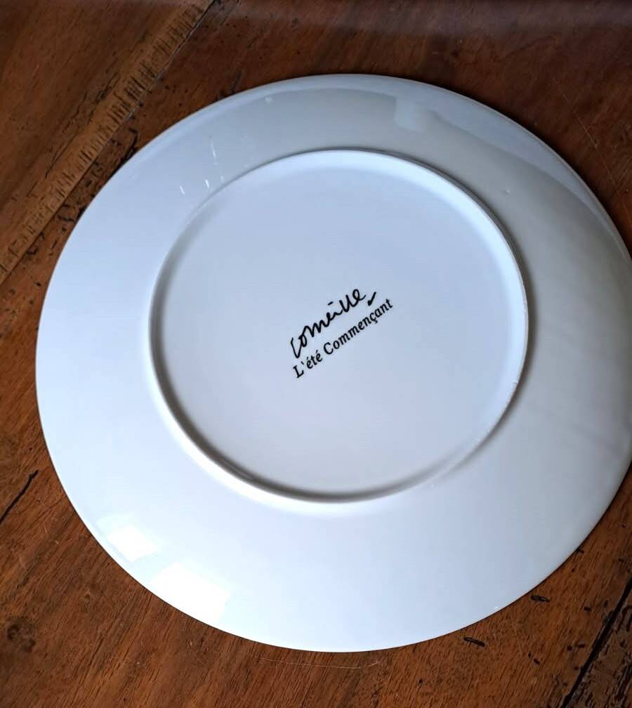Plat decoratif G.Corneille