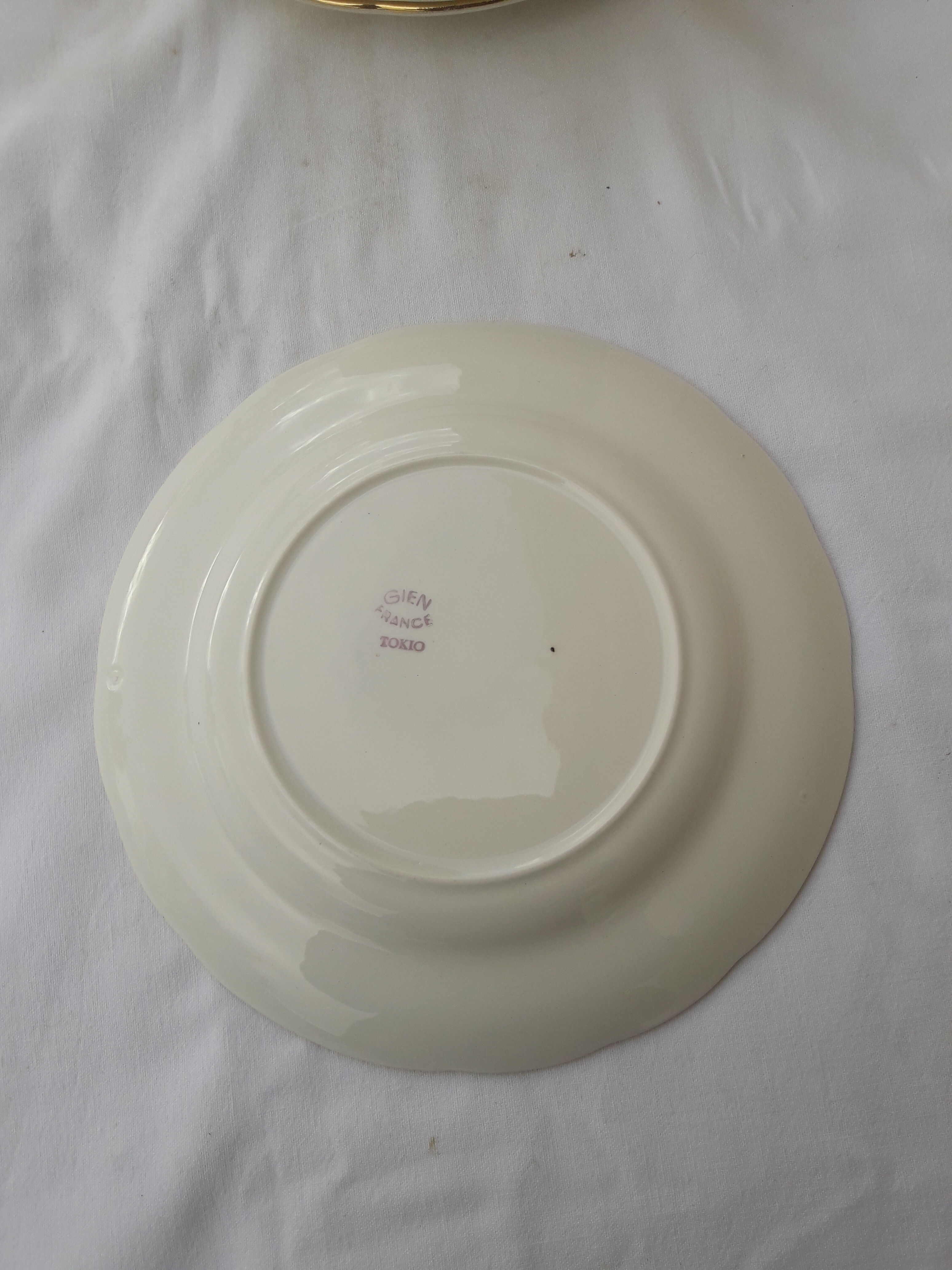 11 gien Tokio diam earthenware plates 18.5 cm