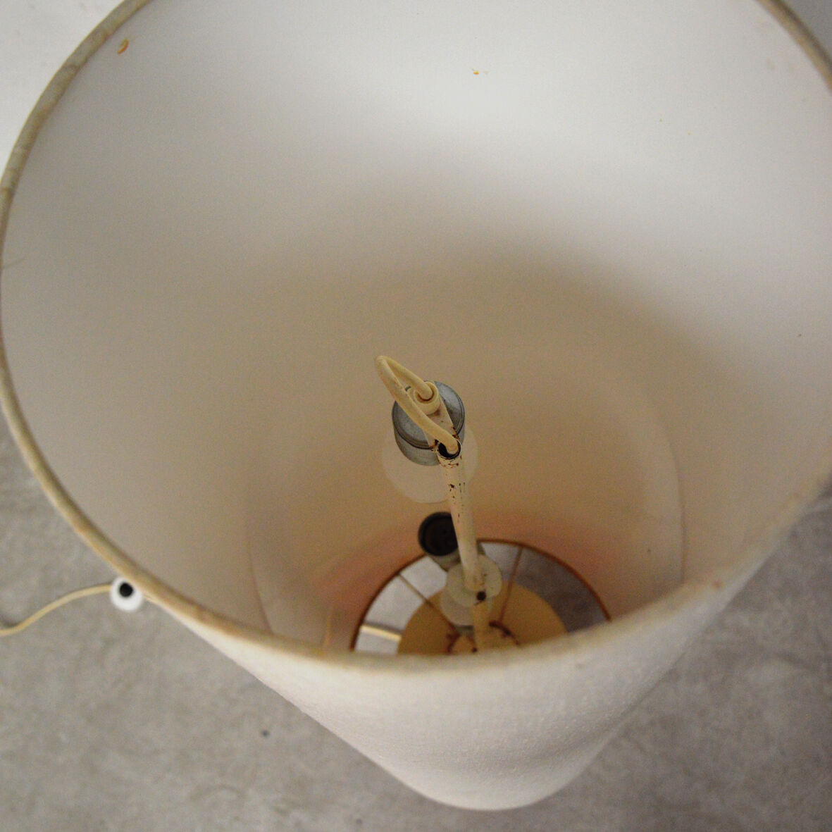 Ceramic floor lamp 1980s