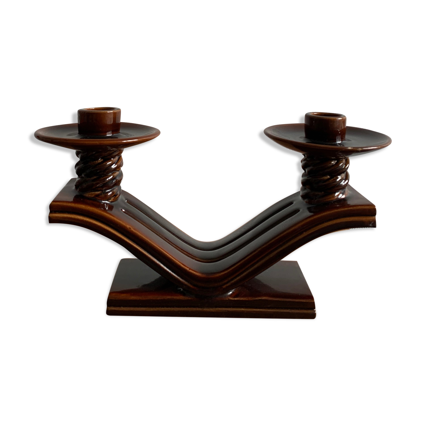Vintage candle holder by Giraud Vallauris 1950