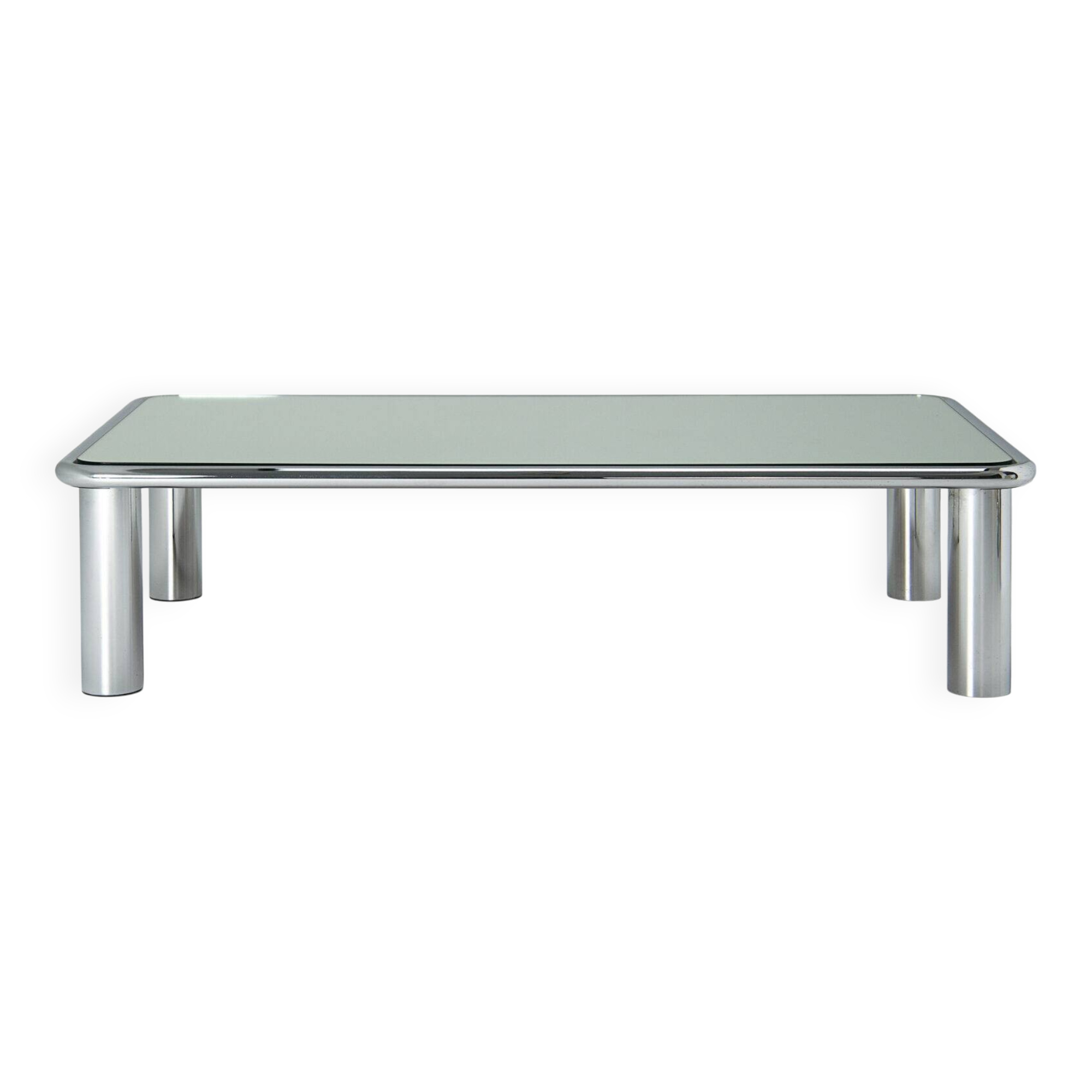 Sesann Mirrored Coffee Table - Gianfranco Frattini for Cassina