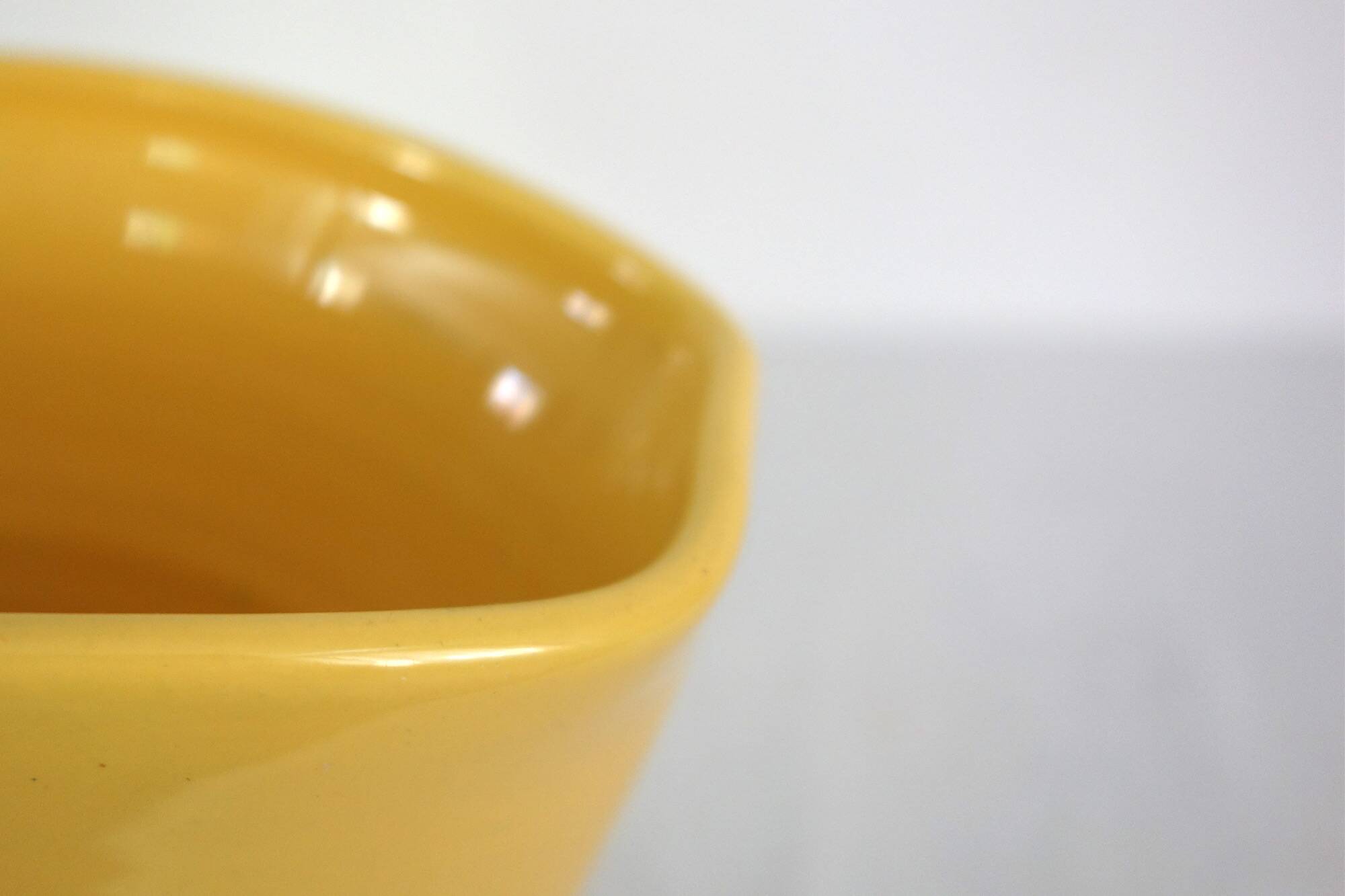 Two-tone Elchinger ceramic vase from the 1960s