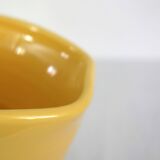 Two-tone Elchinger ceramic vase from the 1960s