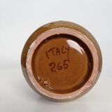 Ceramic vase, mustard