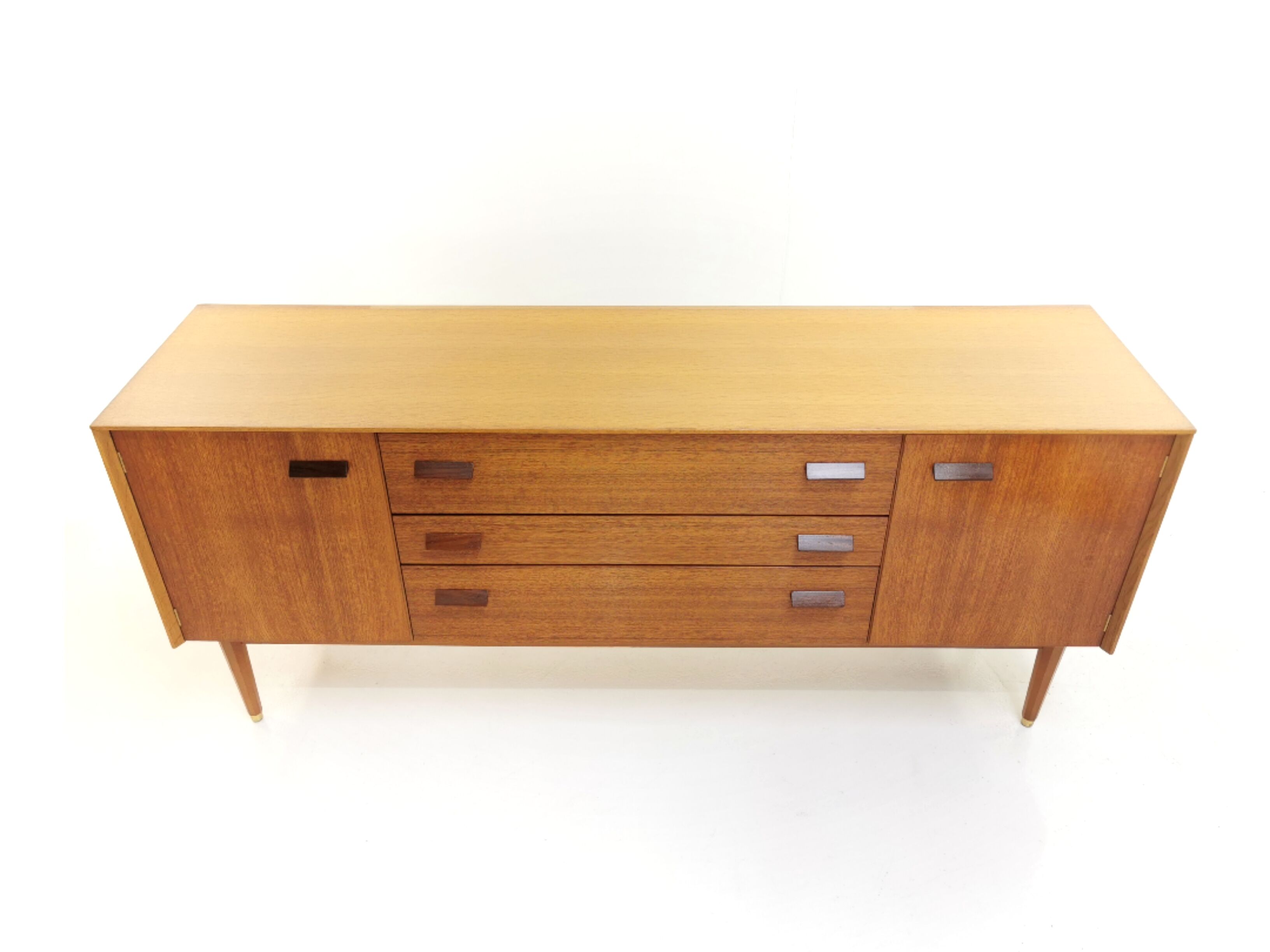 E Gomme teak and oak sideboard for G Plan, 1950s