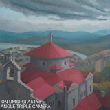 Marc Batime - Oil on canvas - 46 x 65 cm - convent St Just - Lyon