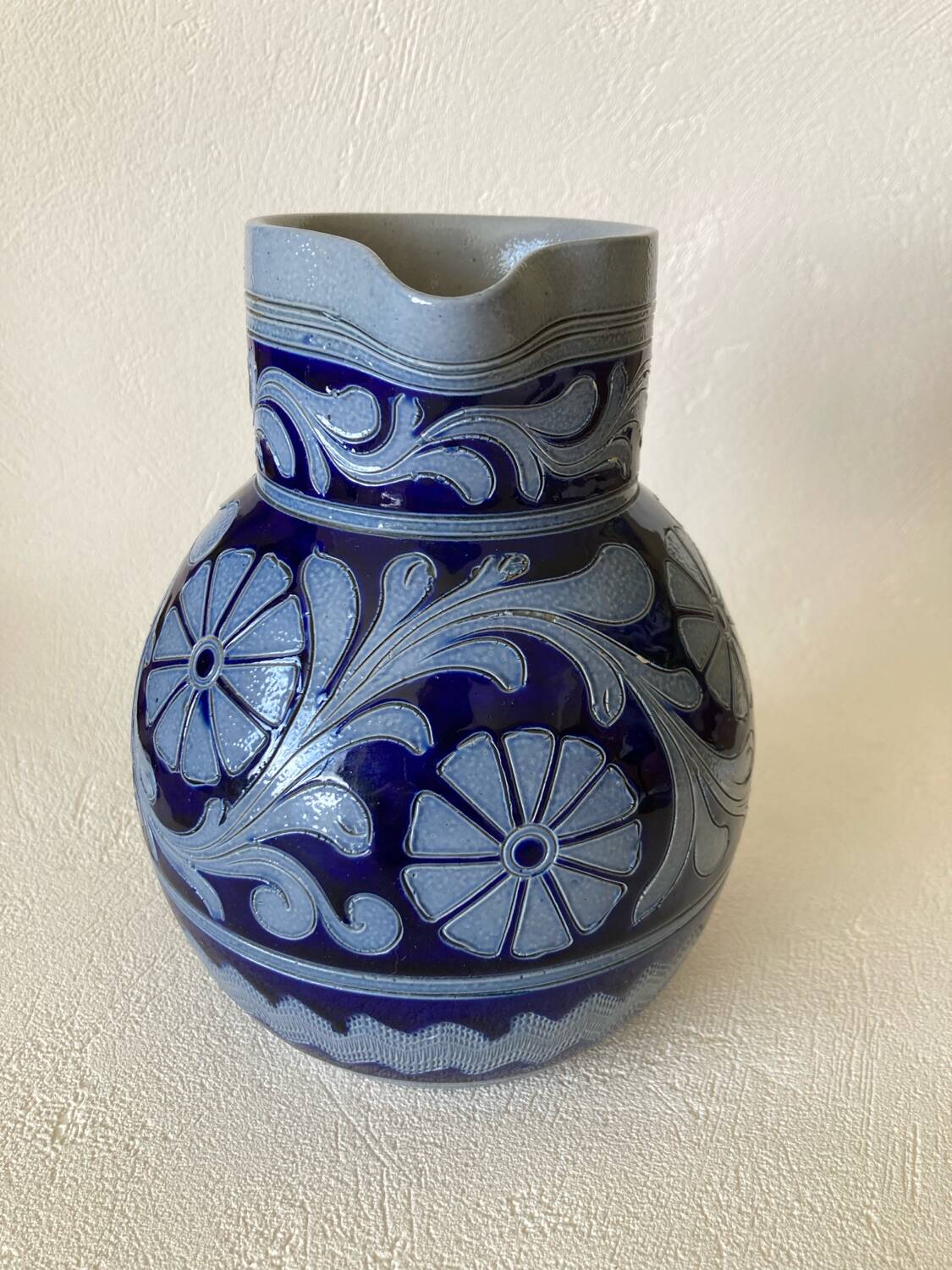 Pichet en grès d'Alsace Hubert Krumeich-Remmy Oberbetschdorf