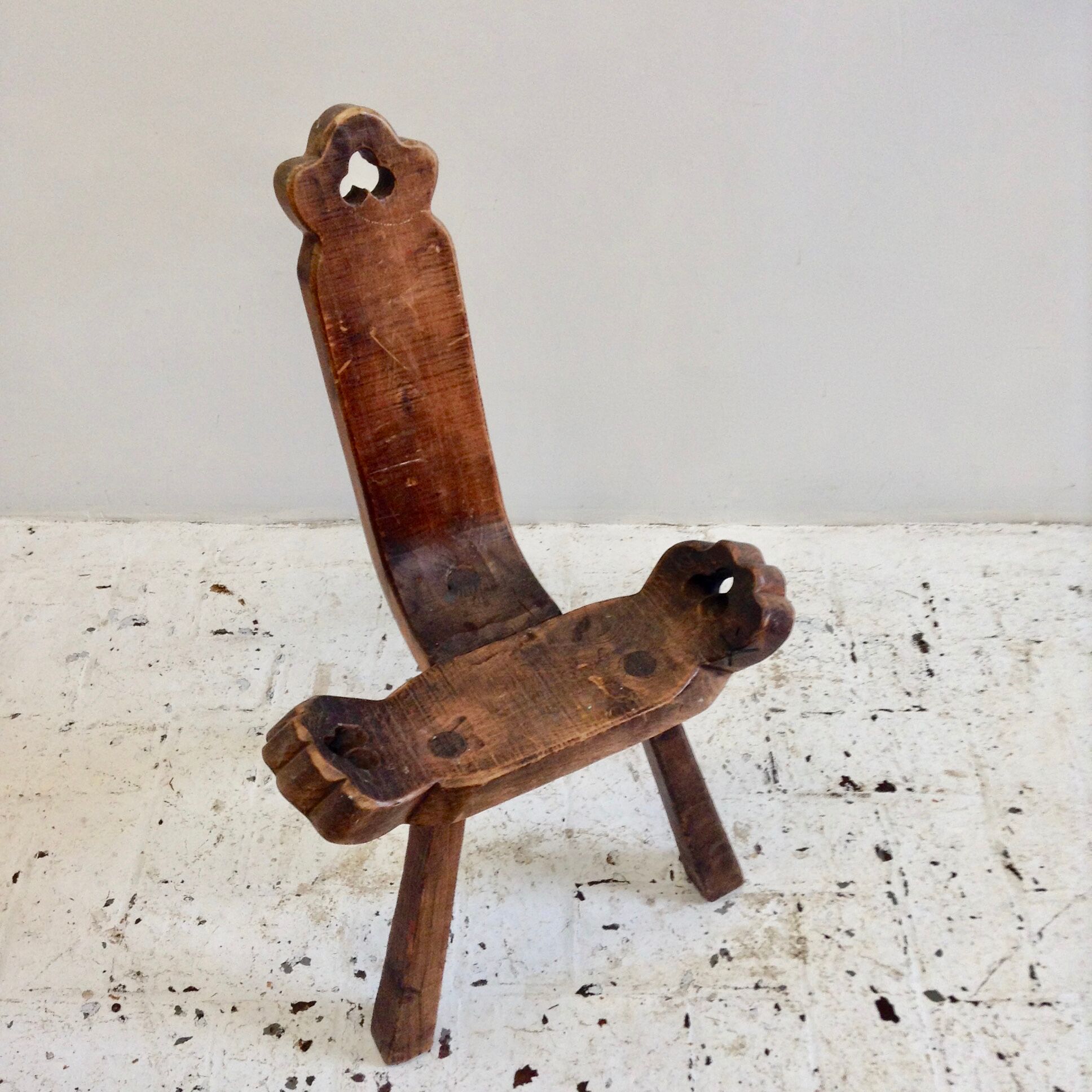 Brutalist low chairs