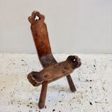 Brutalist low chairs