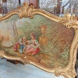 Ancien miroir trumeau style Louis XV