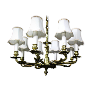 Lustre en laiton des