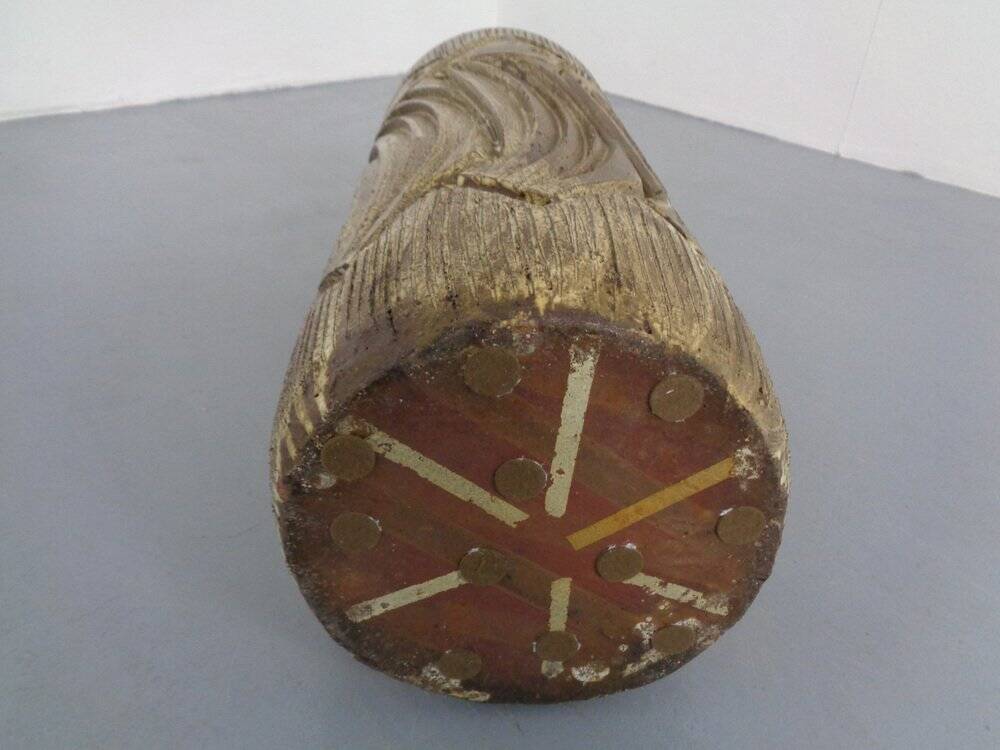 Large Brutalist Ceramic Umbrella Stand, Italy, 1960s