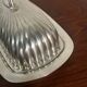 Butter dish from the 60s Gerb France silver metal