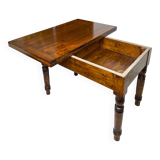 Table italienne en noyer, années 1950
