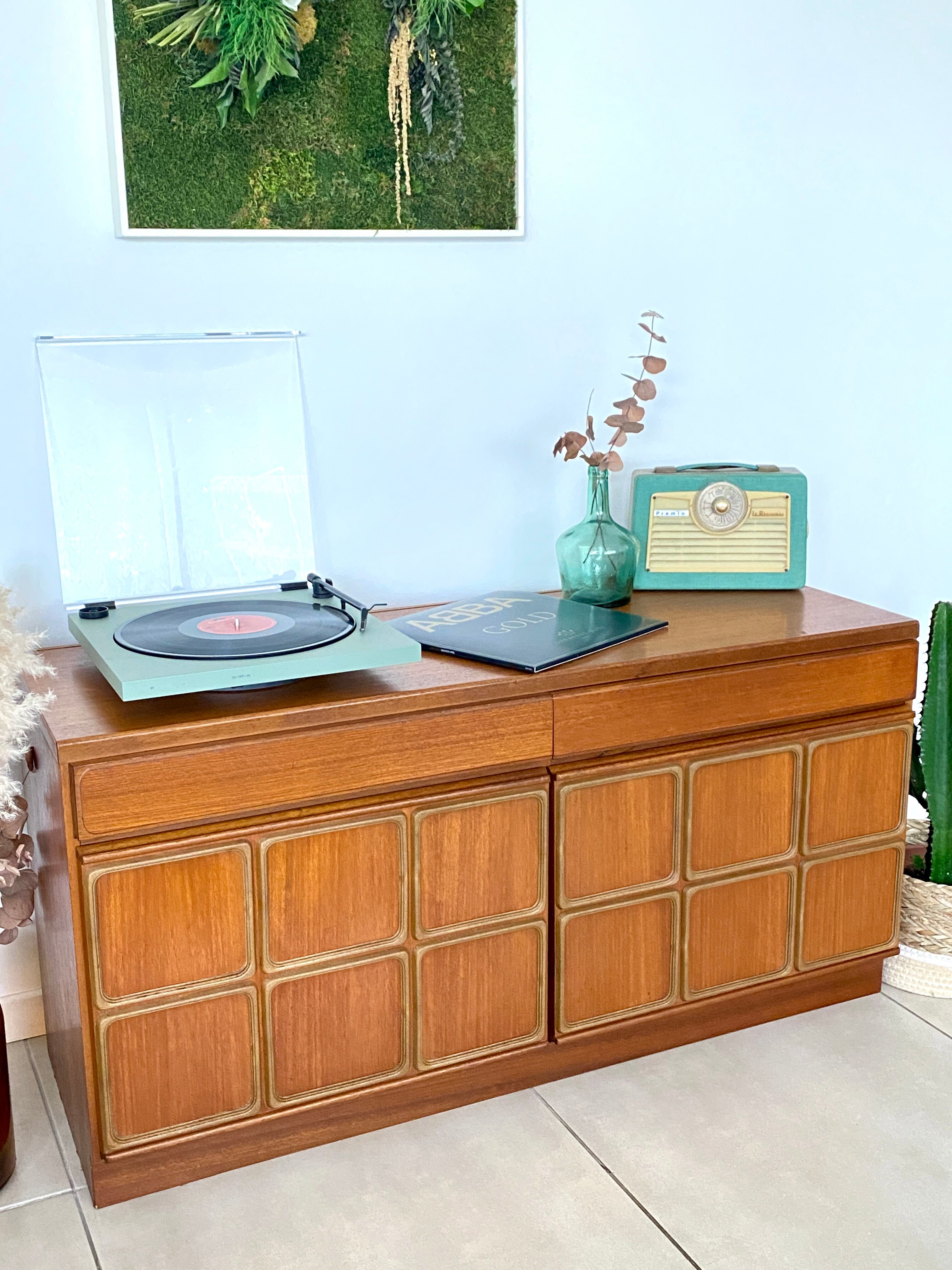Enfilade teck vintage Mc Intosh
