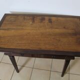 Bureau de port en bois precieux XVIIIeme