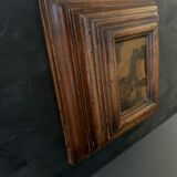 Vintage wooden Huguenot frame