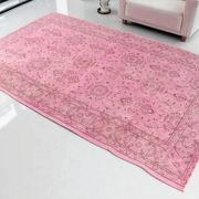 Tapis vintage anatolien rose sku 2536