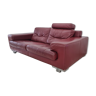 Sofa roche bobois red leather