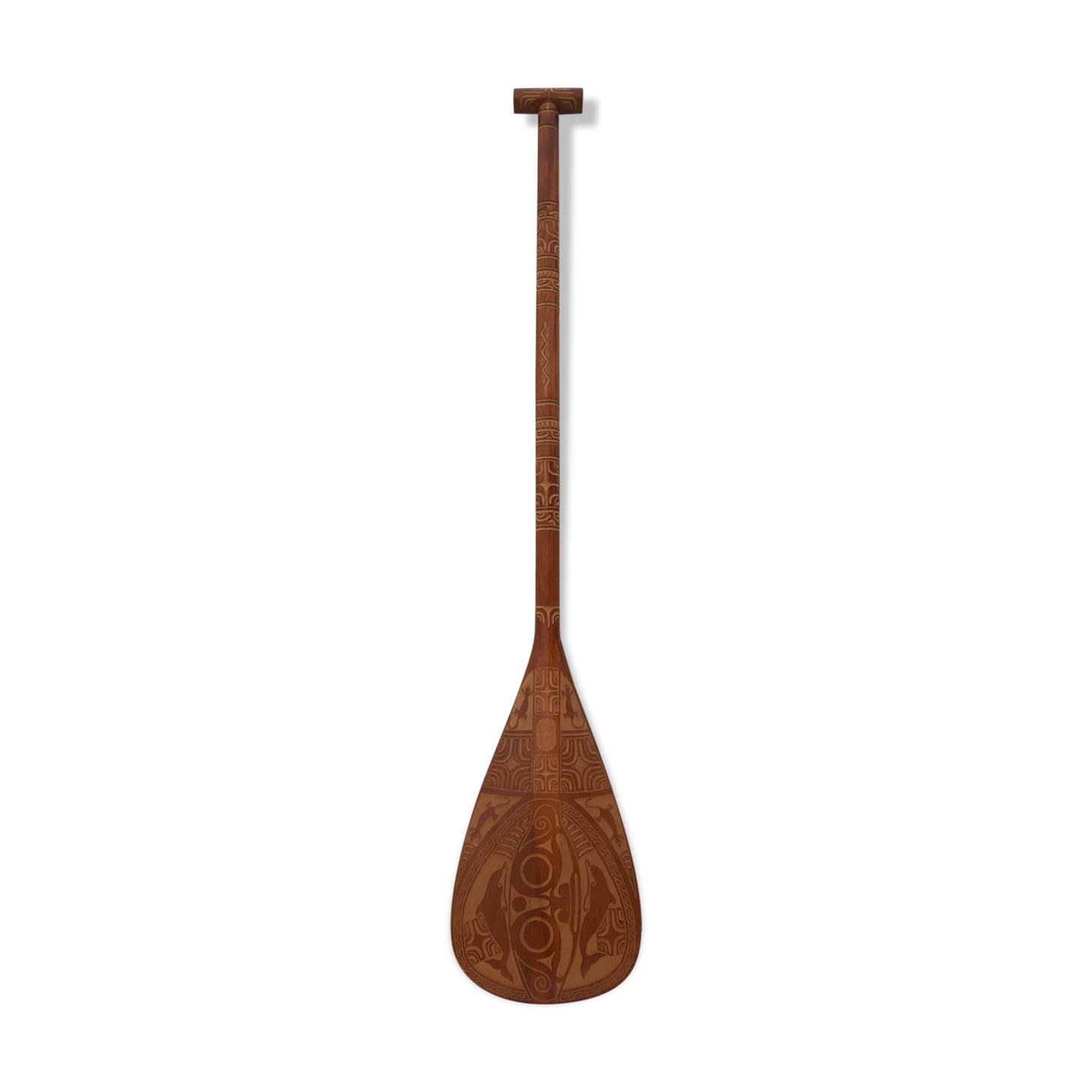 Tahitian Paddle in Exotic Wood