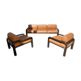 Canapé et 2 fauteuils Knoll par Gae Aulenti