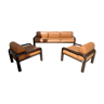 Sofa and 2 Knoll armchairs by Gae Aulenti