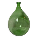 Dame-jeanne en verre vert