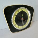 Pendulum, jaz wall clock, 60s, black formica