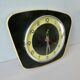 Pendulum, jaz wall clock, 60s, black formica