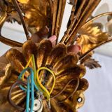 Vintage wall lamp / wall lamp in sheaf of wheat