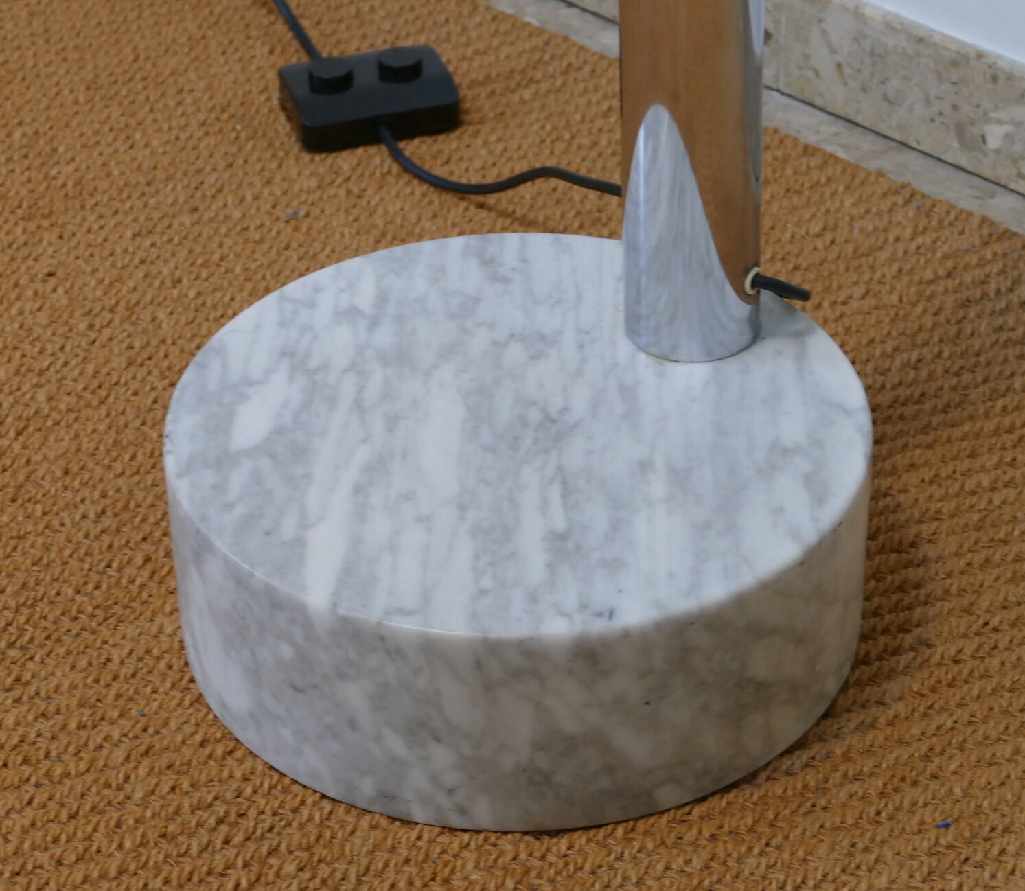 Floor lamp vintage Italian Goffredo Reggiani 1970 "Muguet"