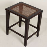 Stool antique vintage mahogany rustic