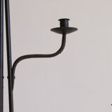 Large Wrought Iron Floor Candelabra, 1950s