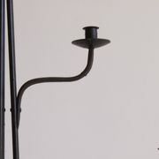 Large Wrought Iron Floor Candelabra, 1950s