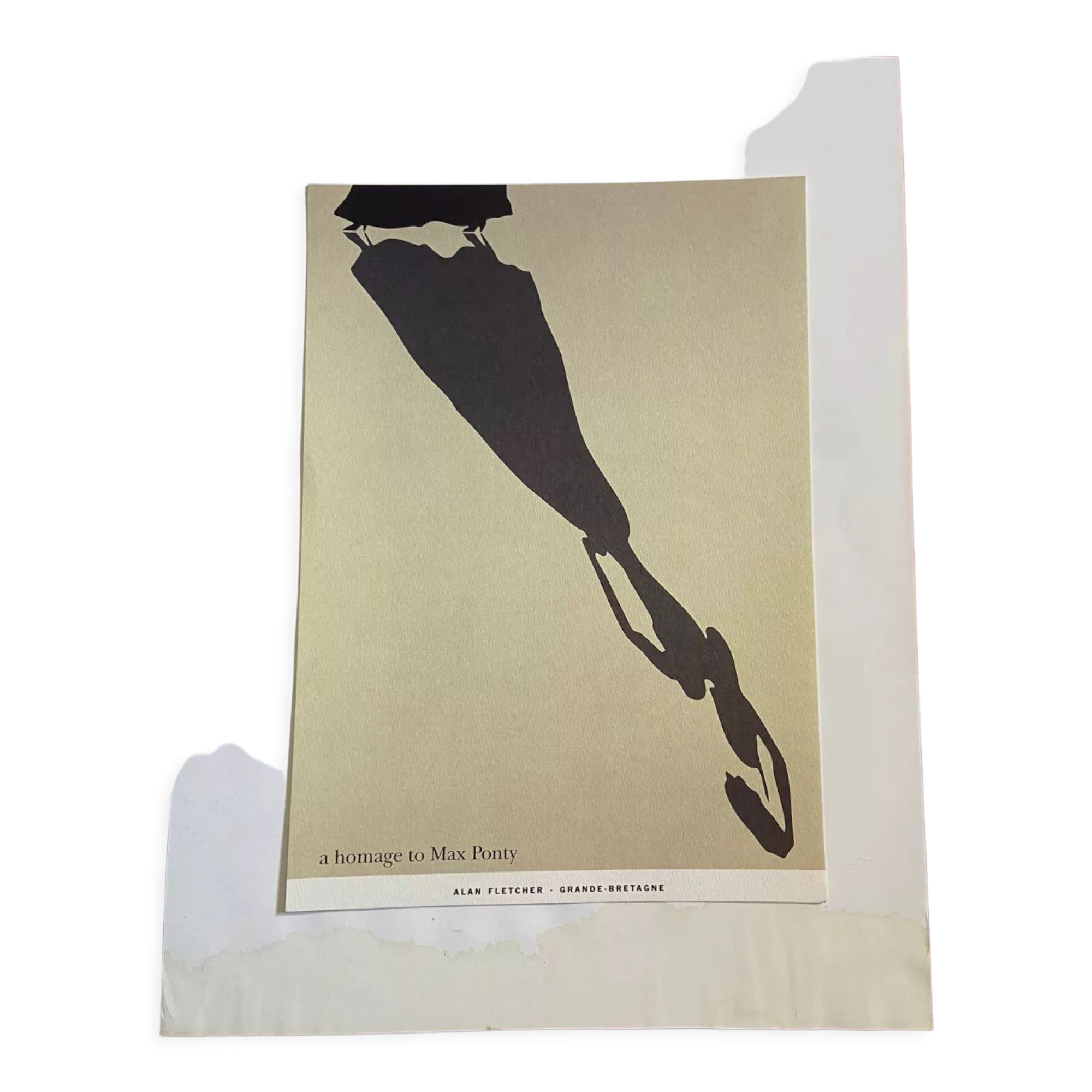 Poster Gitanes by Alan Fletcher