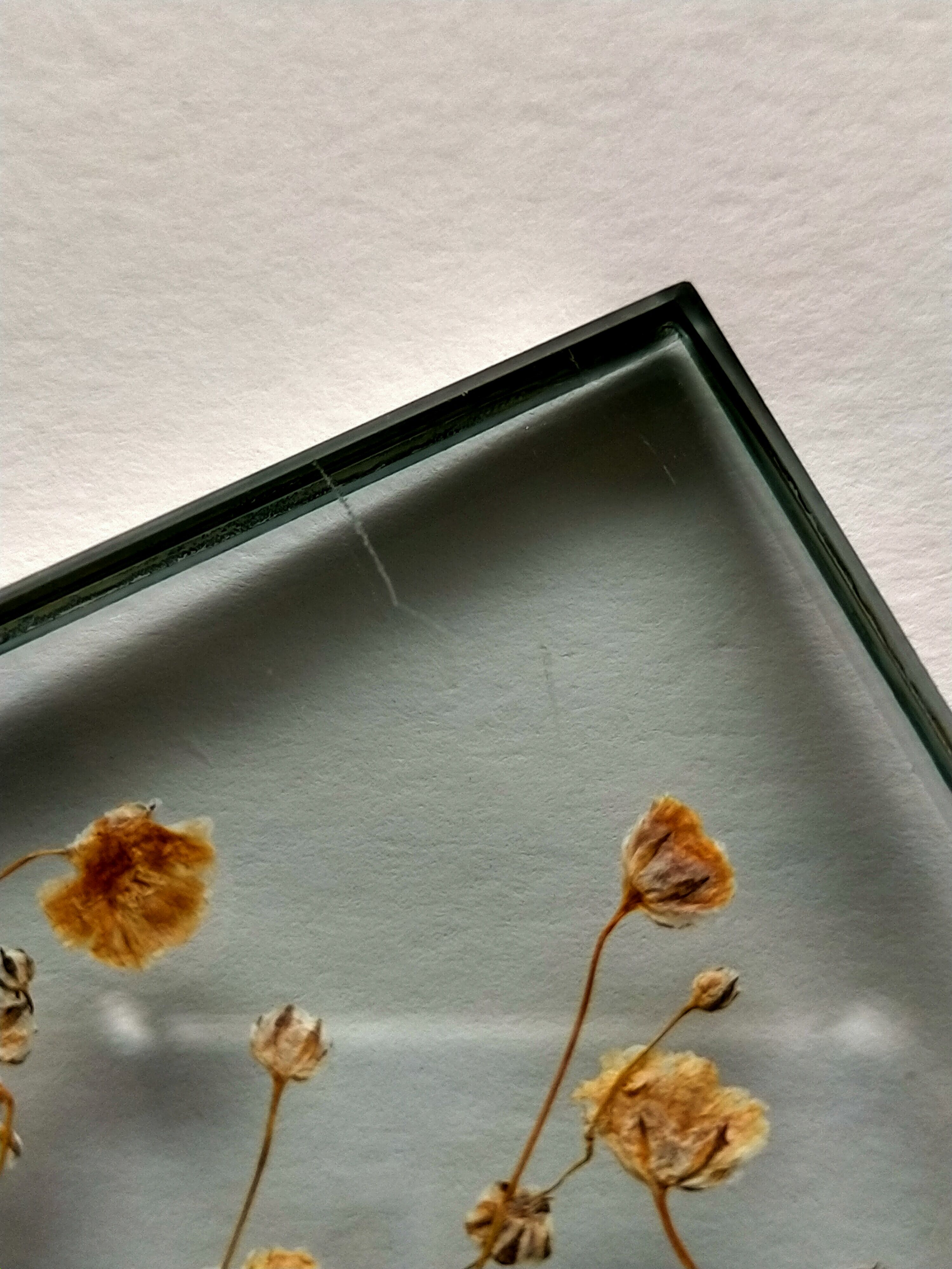 Lot of two glass frames