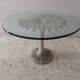 Italian daisy table 60s, 70'S design table Chelini Florence