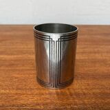 Art Deco metal vase from Étéain, France