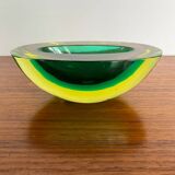 Murano glass ashtray att. Flavio Poli