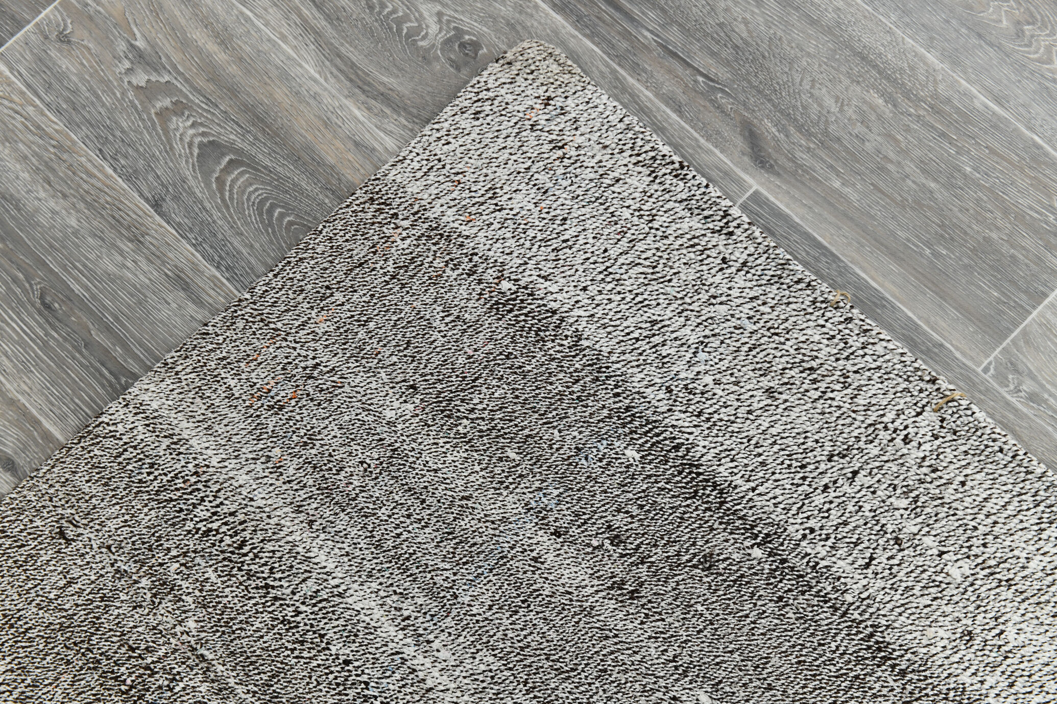 Modern oushak runner rug 103x316cm