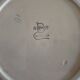 Fine earthenware plate HB & Cie Choisy le Roi - Late 19th century
