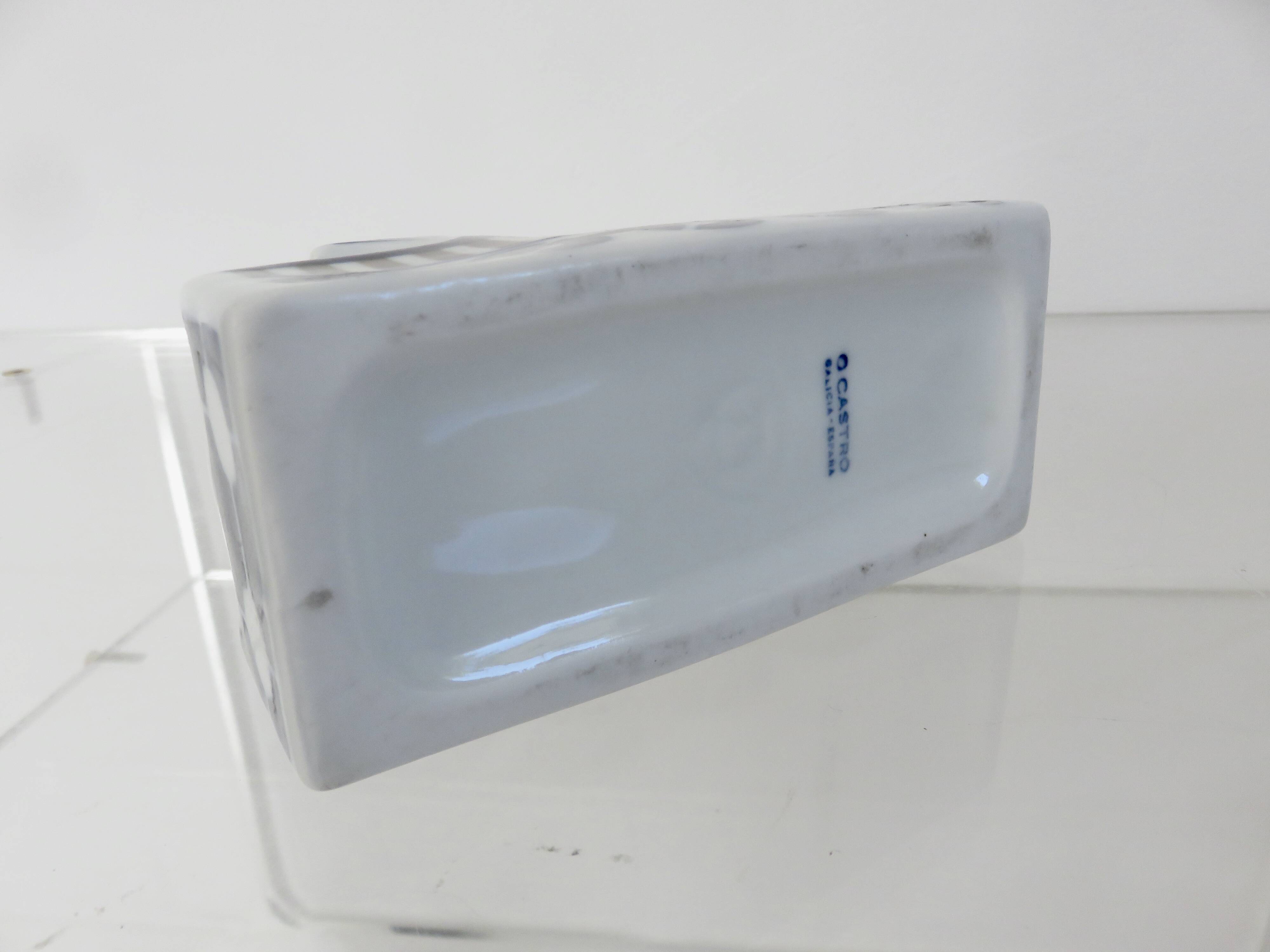 Set of 2 ceramic ashtrays from Sagardelos, Spain, 1970