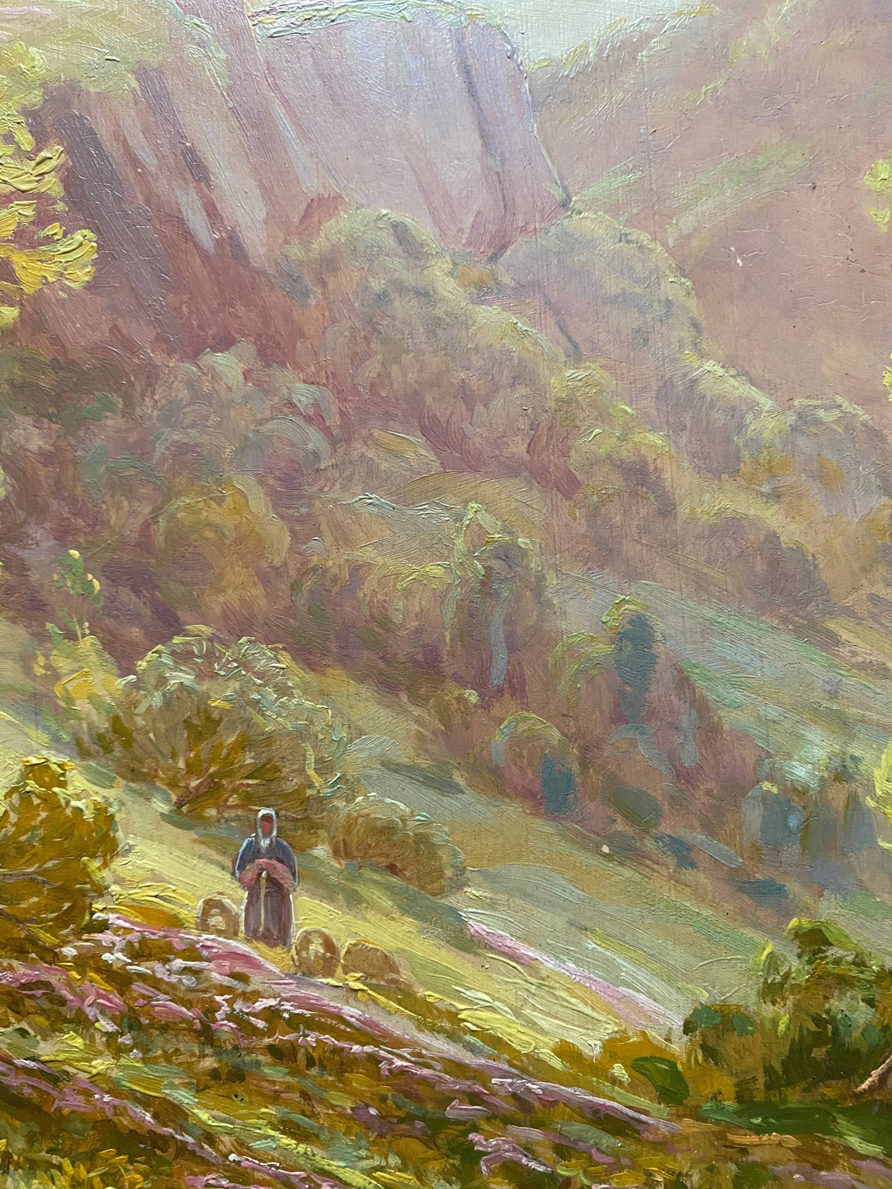 During HSP Paintings: “Landscape of Dauphiné” by Gaétan Montagney