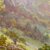 During HSP Paintings: “Landscape of Dauphiné” by Gaétan Montagney