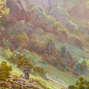 During HSP Paintings: “Landscape of Dauphiné” by Gaétan Montagney