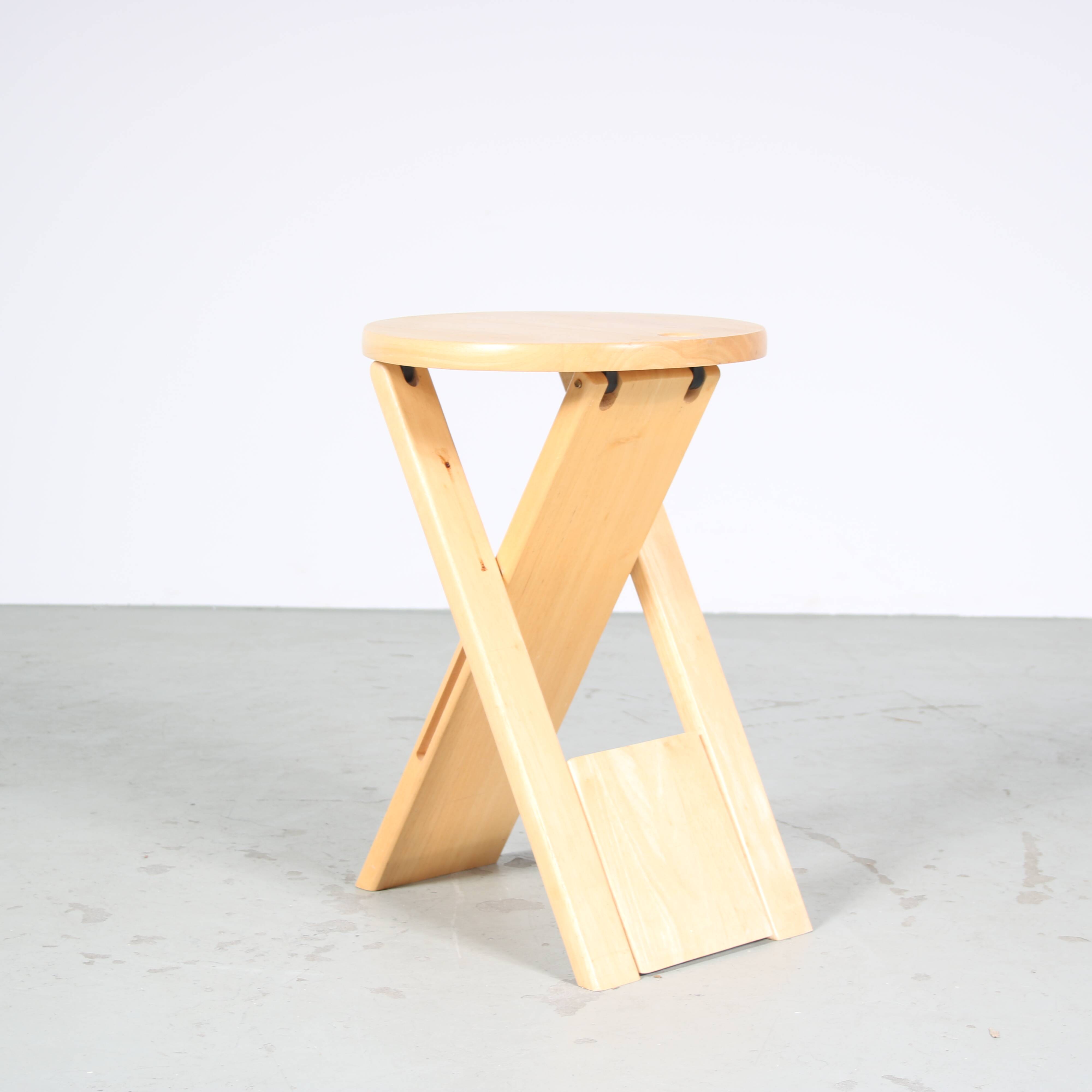 1970s “Suzy” Stool by Adrian Reed for Princes Design Works Ltd., UK