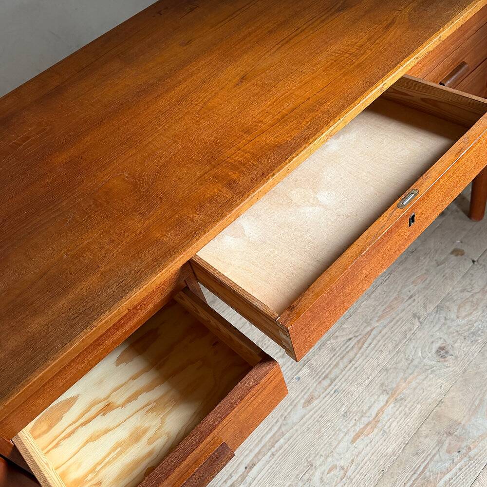 Scandinavian teak desk, Denmark