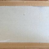 Pastel Painting "Quai de Seine?" Paris signed + frame